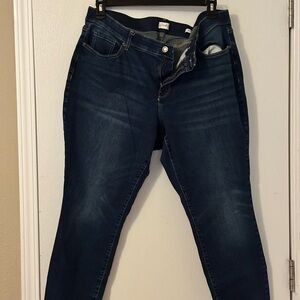 Wonderly Dark Indigo Skinny Jeans